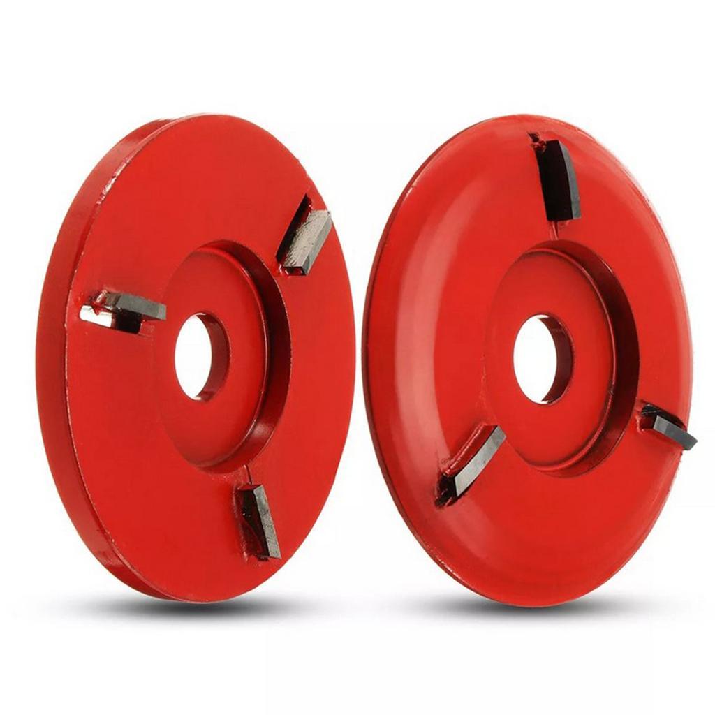 1pc Woodcarving Cutter 3-Teeth Digging Carving Disc For Aperture Angle