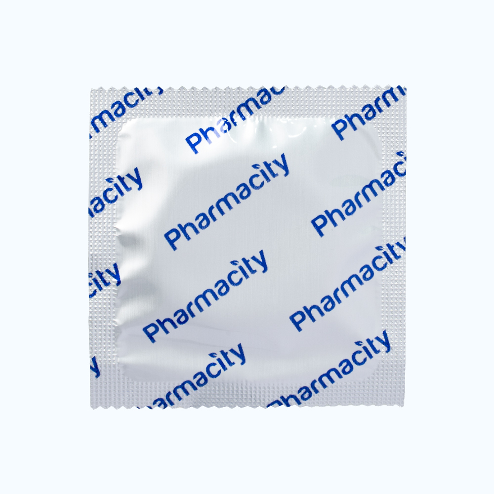 Pharmacity Bao cao su Dot &amp; Cool có gai mát lạnh (3 cái/hộp)