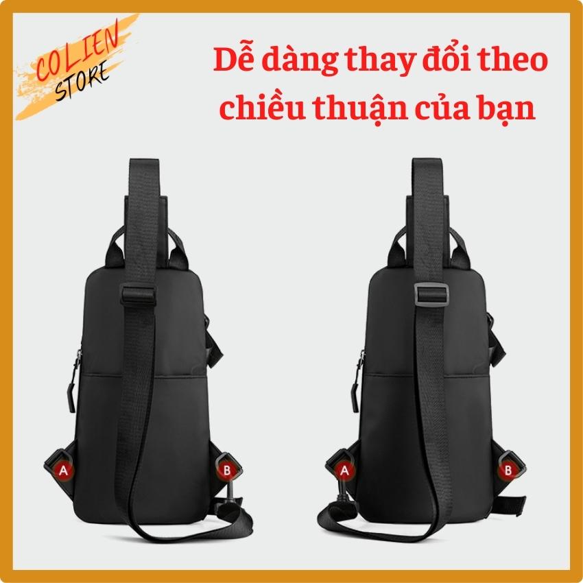 Túi Đeo Chéo Bao Lô Cao Cấp Colien Store Vải PVC Không Thấm Nước, Đeo Được 2 Chiều