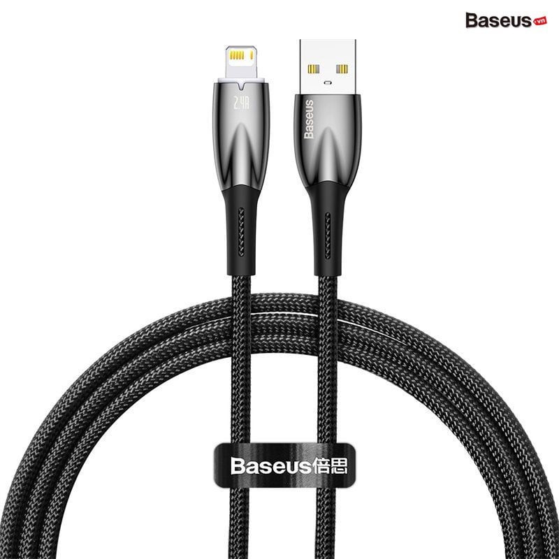 Cáp Sạc Nhanh Cho iPhone Baseus Glimmer Series Fast Charging Data Cable - Hàng Chính Hãng - Hàng Nhập Khẩu