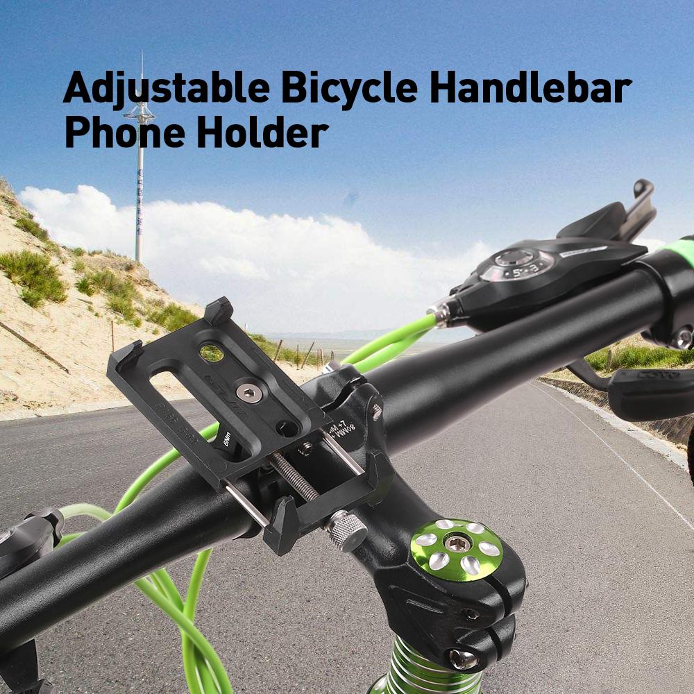 Giá đỡ điện thoại gắn tay lái xe đạp GUB chống trượt, phù hợp thiết bị từ 3.5-6.2 inches