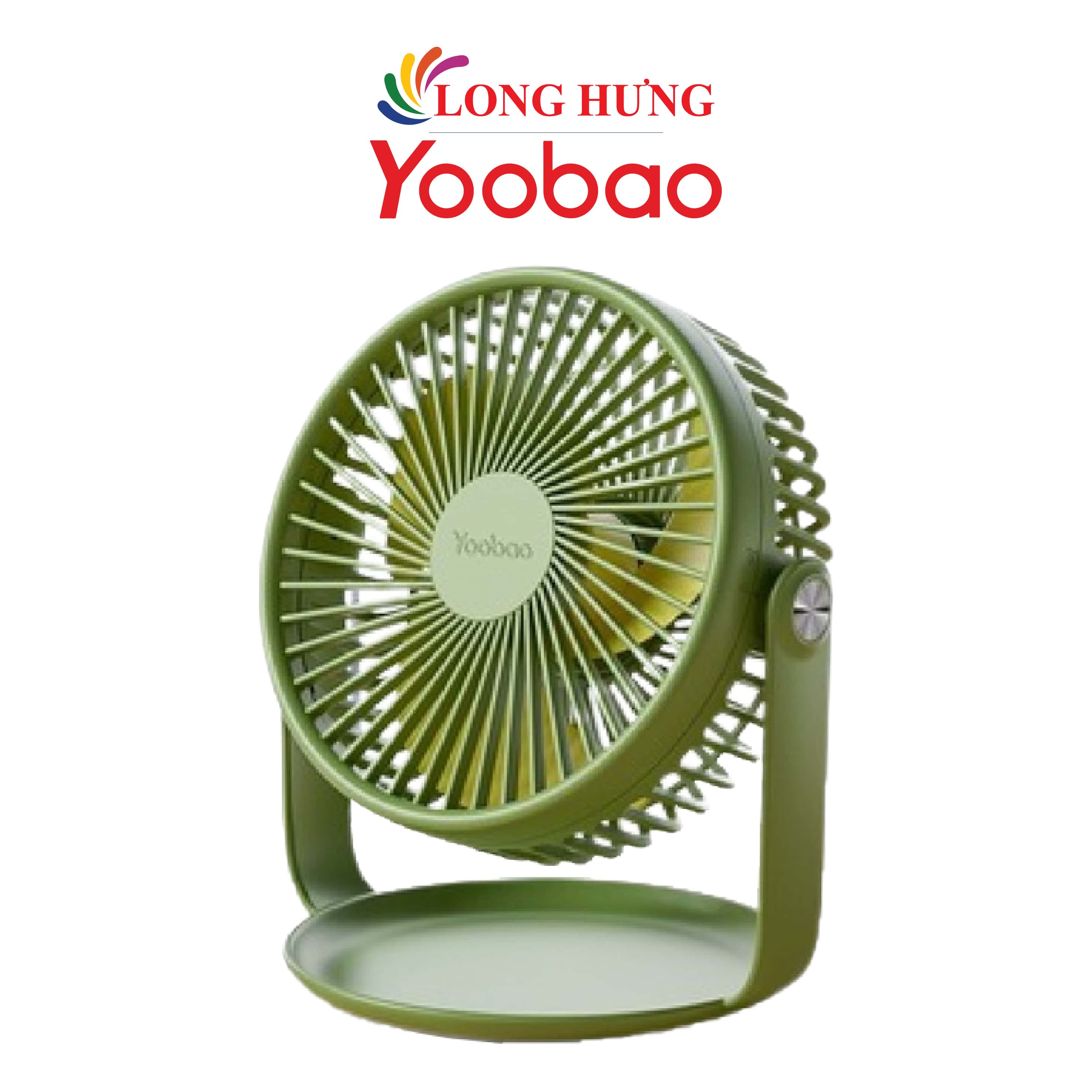 Quạt mini để bàn Yoobao F2 Pro - Hàng chính hãng