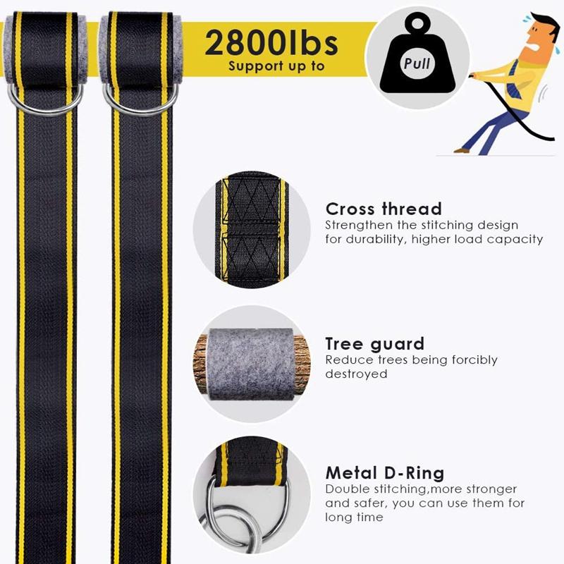 Cây Đu Dây Treo Bộ Dụng Cụ Dây Huýt, Spinner Và Cây Bảo Vệ Cho Bất Kỳ Võng Hay Xoay