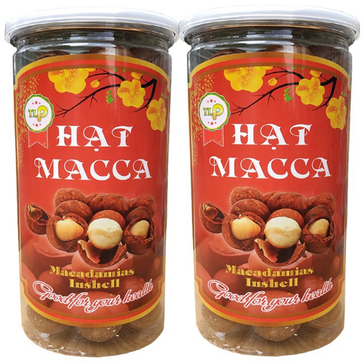 1KG - COMBO 2 HŨ HẠT MACCA CAO CẤP TÂN LỘC PHÁT