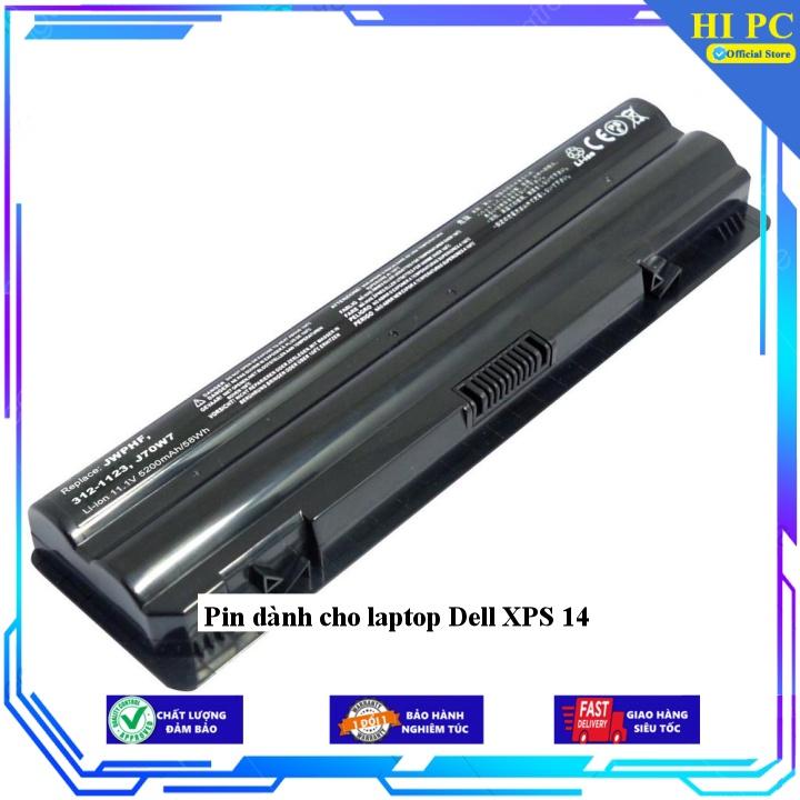 Pin dành cho laptop Dell XPS 14 - Hàng Nhập Khẩu