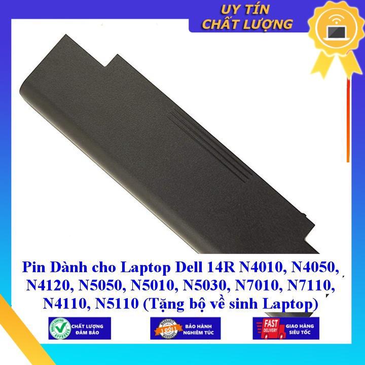 Pin dùng cho Laptop Dell 14R N4010 N4050 N4120 N5050 N5010 N5030 N7010 N7110 N4110 N5110 - Hàng Nhập Khẩu MIBAT373