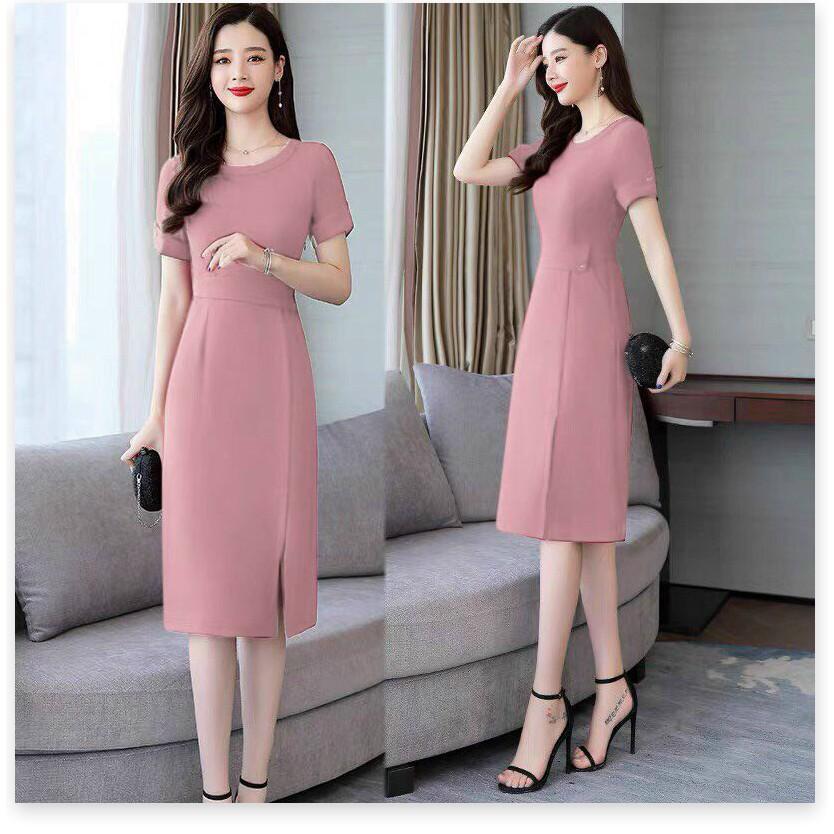 ĐẦM COTTON LỤA DÁNG SUÔNG MÁT LẠNH THỜI TRANG VINA 1HIT FASHION