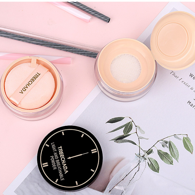 Phấn phủ Treechada Kiềm dầu chống thấm nước lâu trôi mềm mịn nhẹ nhàng Thái Lan 12g