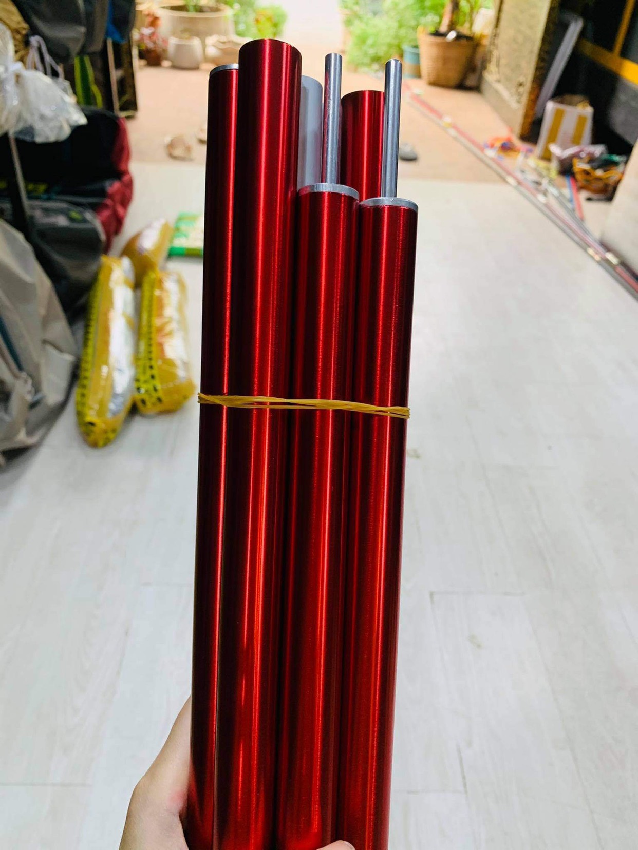 Bộ Cây Chống Tarp Nhôm Xịn Cao 2m