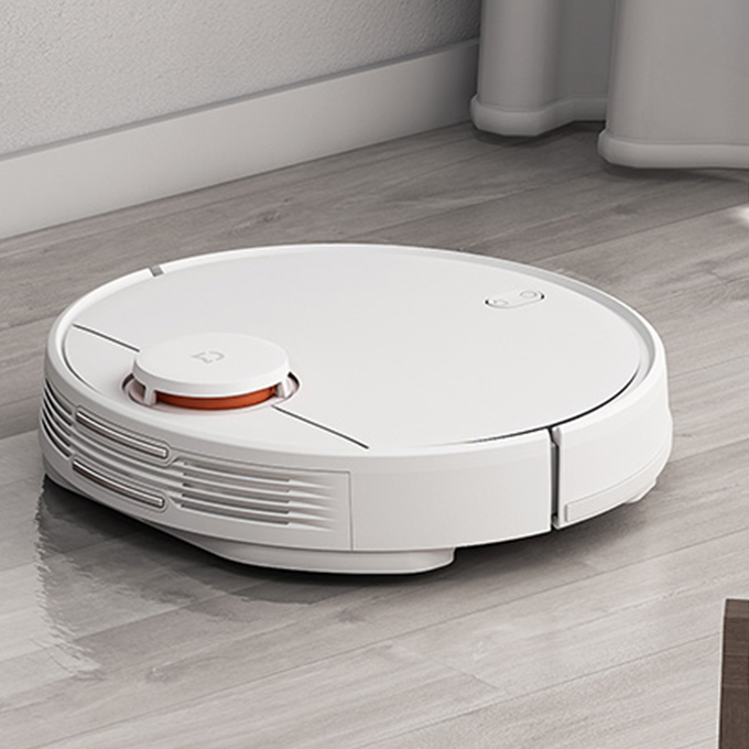 Robot hút bụi lau nhà thông minh Xiaomi Mi Robot Vacuum-Mop P SKV4110GL màu trắng - Hàng Chính Hãng