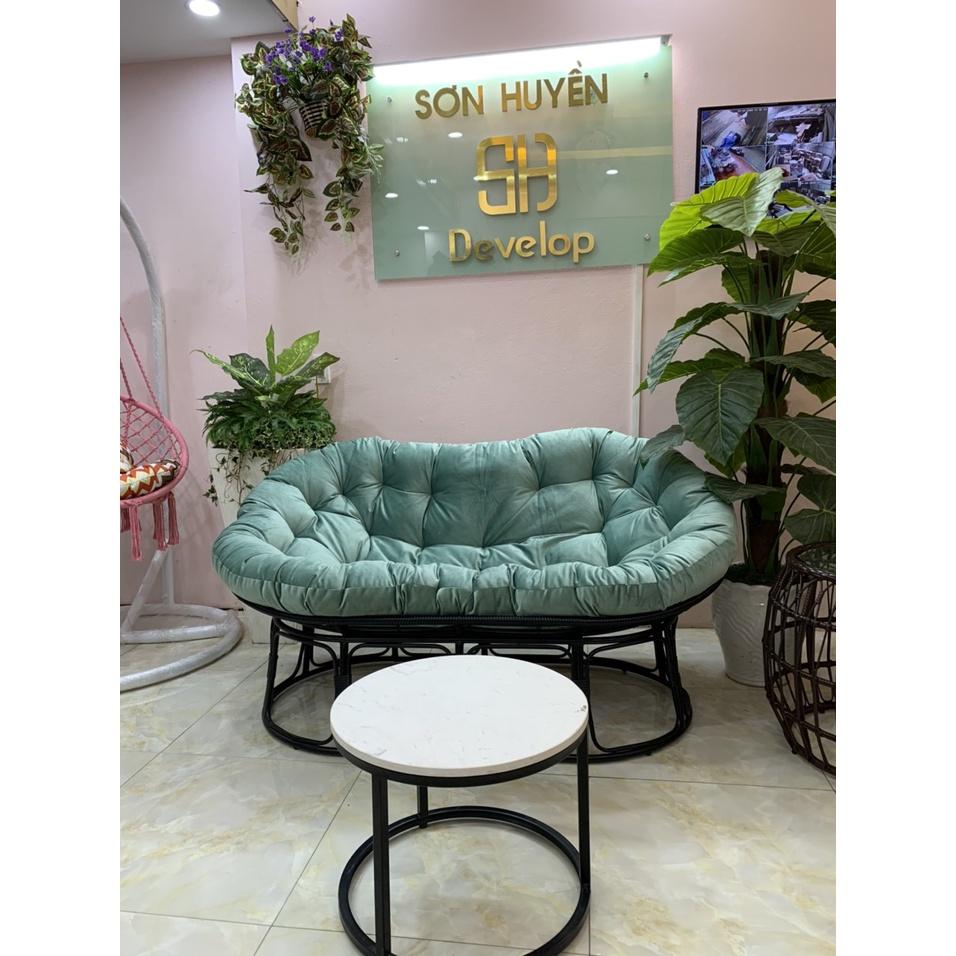 Ghế thư giãn Papasan đôi