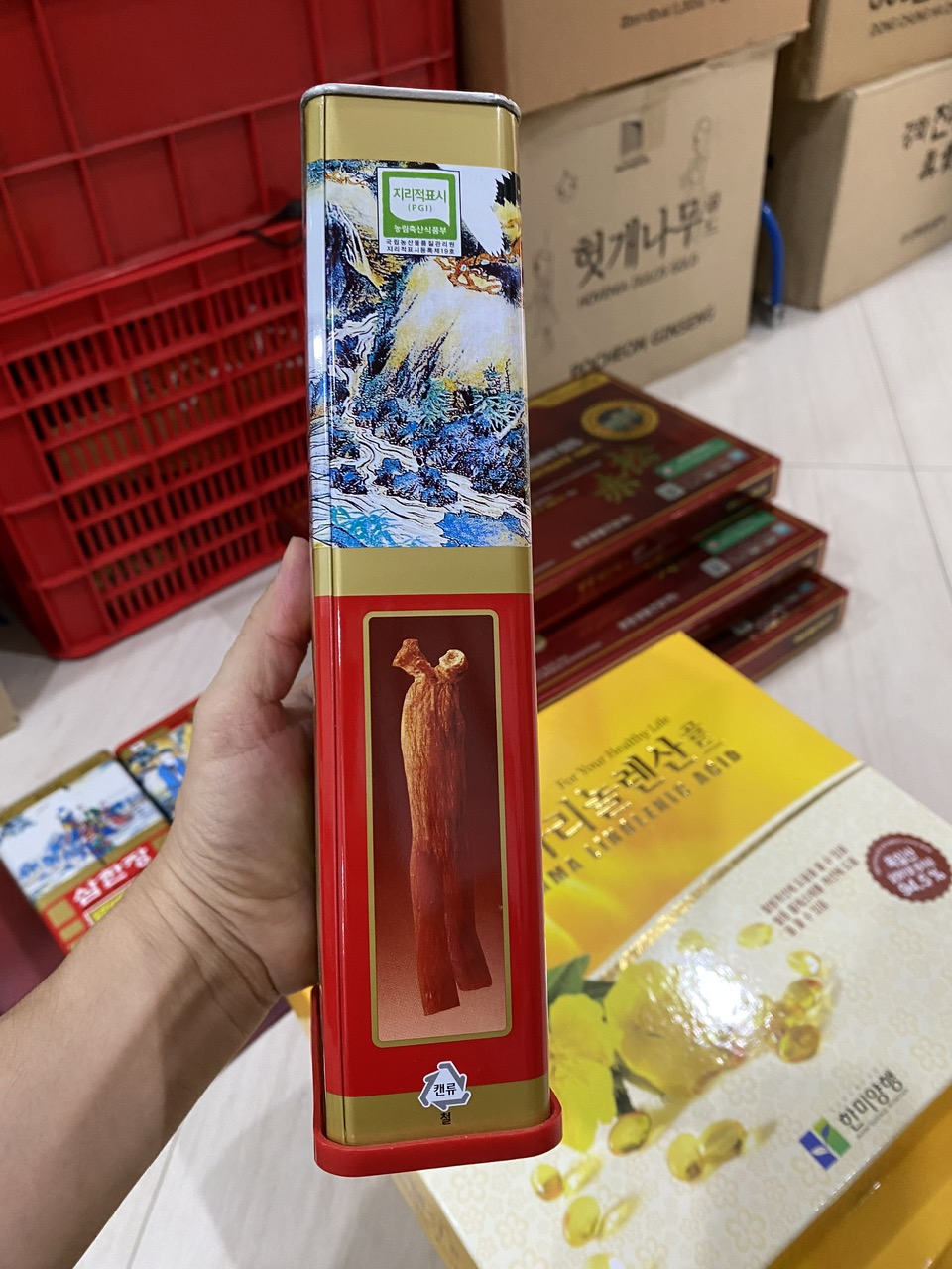 HỒNG SÂM KHÔ_KOREAN RED GINSENG