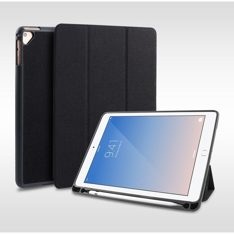 Bao da iPad Mini 5, Mini 4 chính hãng Mutural có khay đựng bút