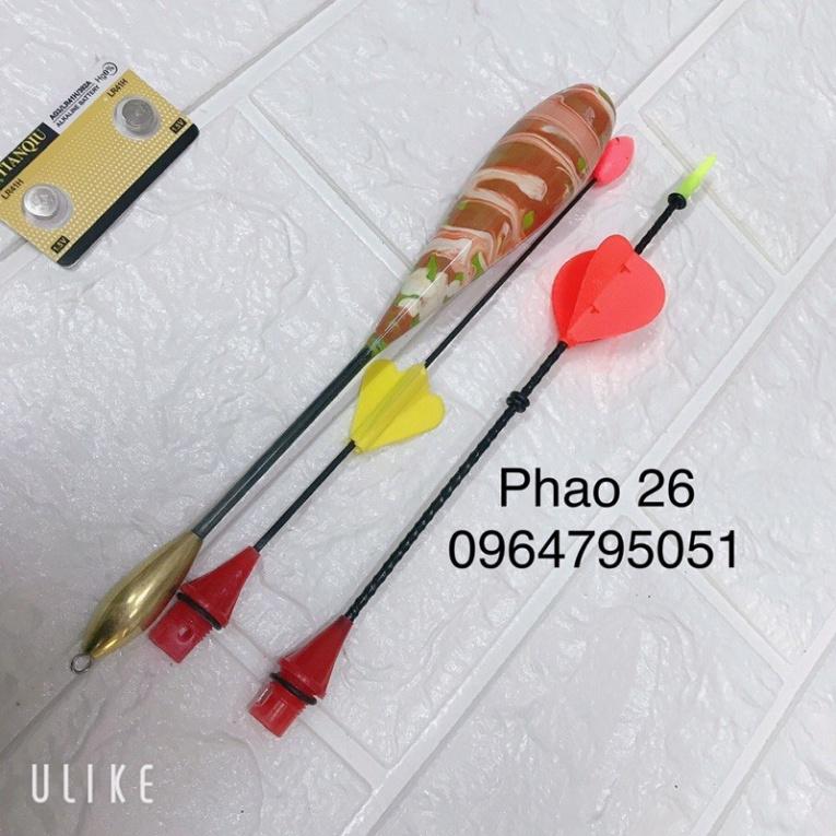 Phao câu lục 2 ngọn đêm ngày câu xa bờ sản phẩm tốt 68