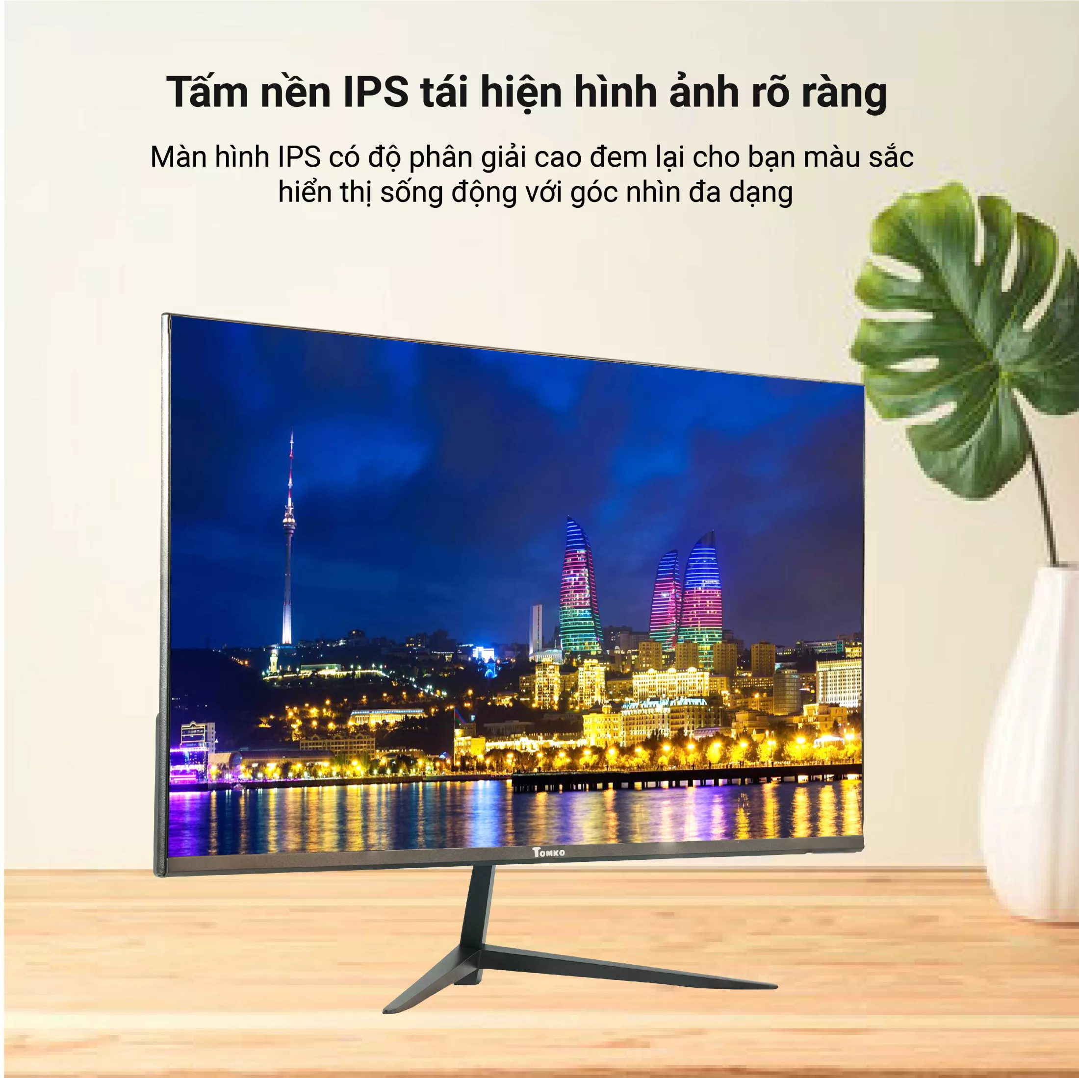 Màn Hình Máy Tính GAME Tomko T2221F 22&quot;FHD VA 75Hz 5ms AMD Freesync 3 Cạnh Chân-V - Hàng Chính Hãng