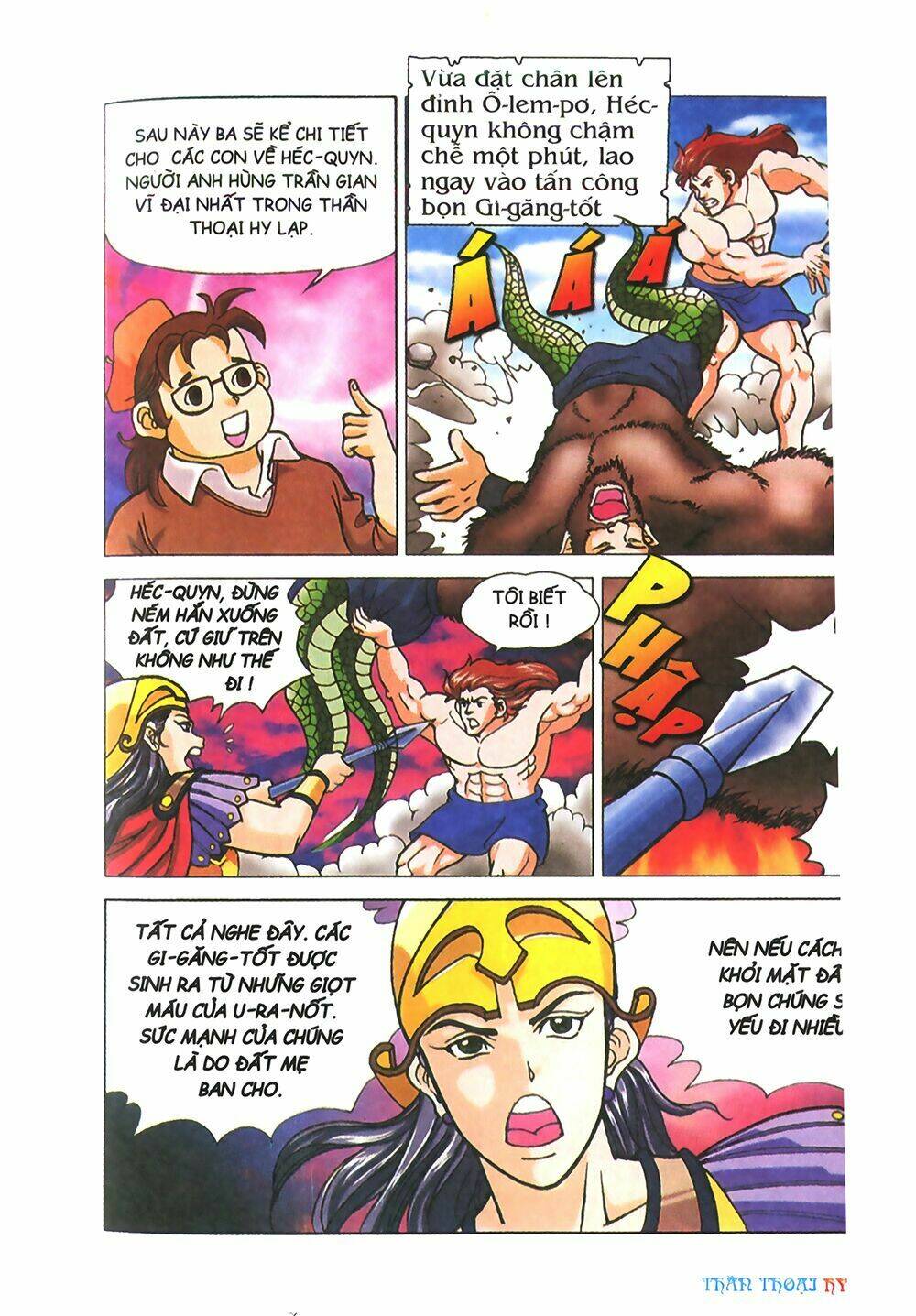 thần thoại hy lạp màu chapter 5 6