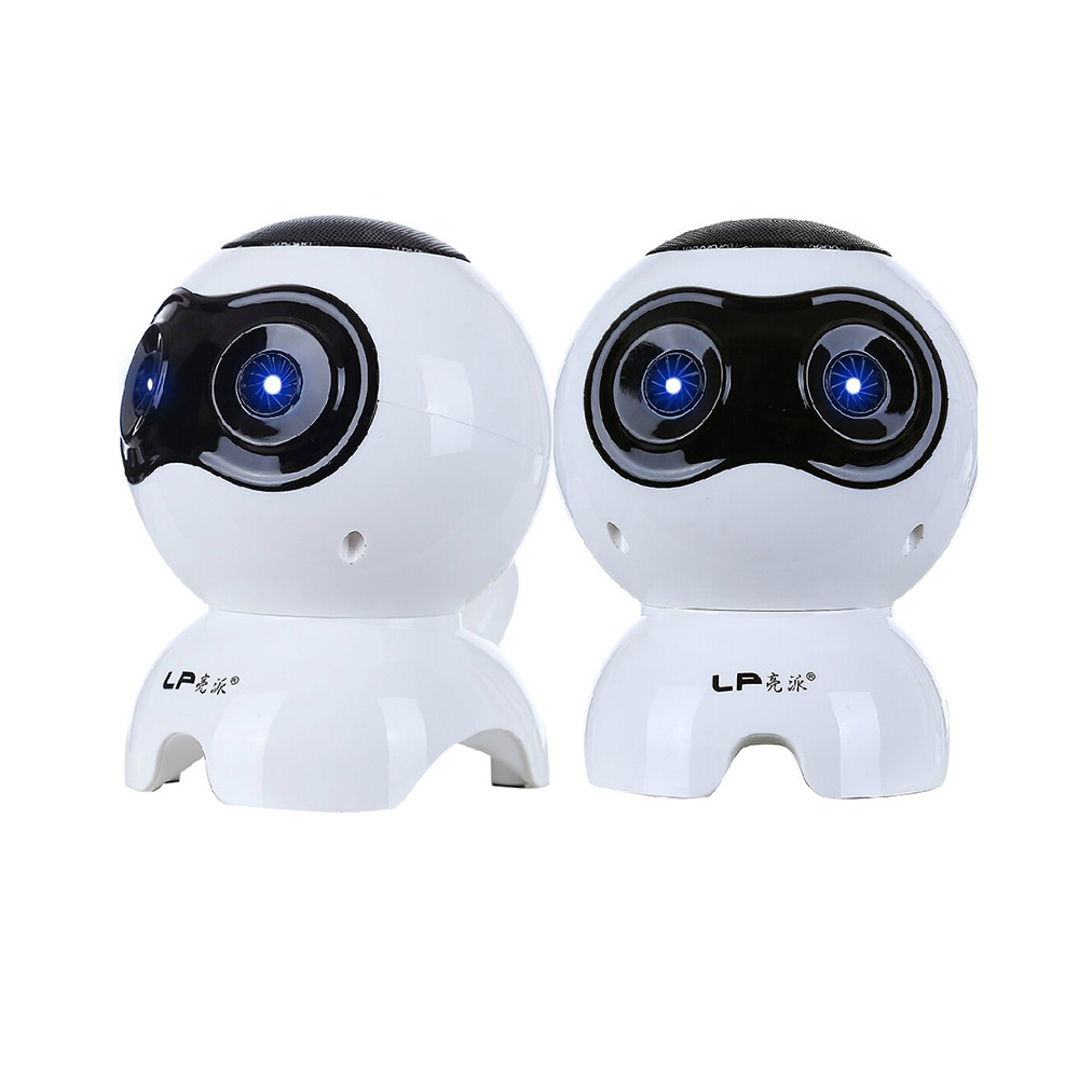 Loa Vi Tính Laptop Để Bàn Nghe Nhạc Mini Q900 Hình Robot Âm Thanh Siêu Trầm Sống Động hàng nhập khẩu