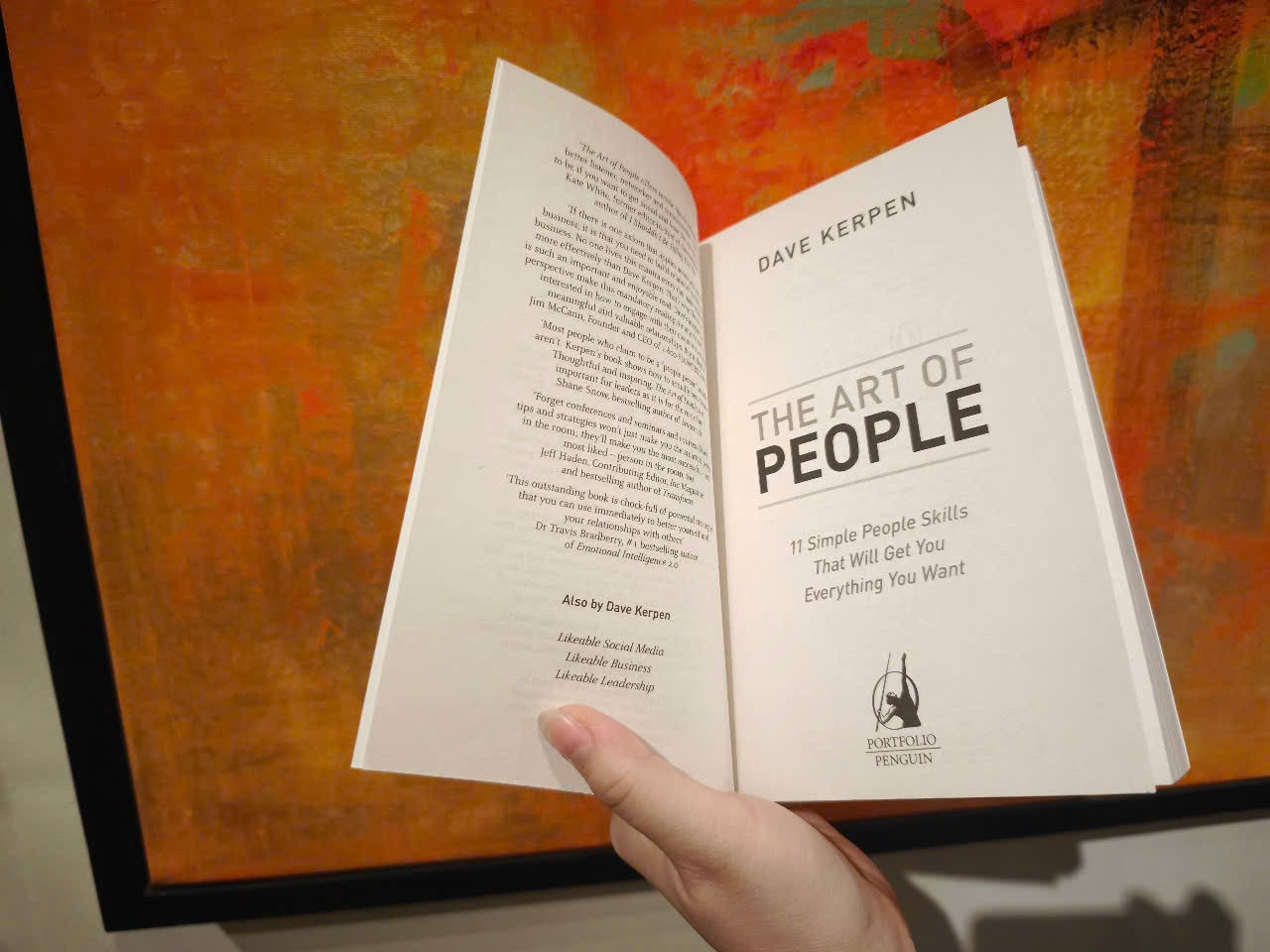 Sách - The Art of People by Dave Kerpen - The 11 Simple People Skills That Will Get You Everything You Want/Business