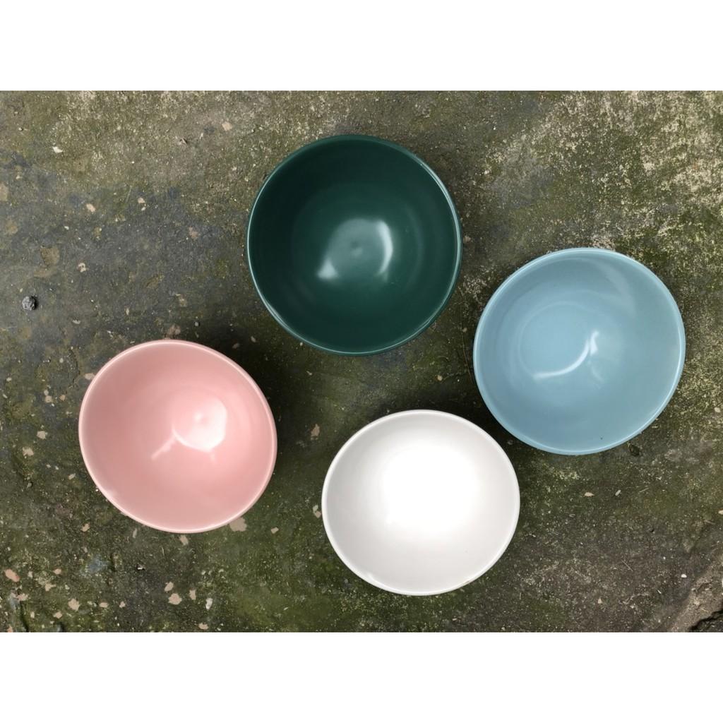 Bát cơm sứ màu pastel men bóng siêu xinh