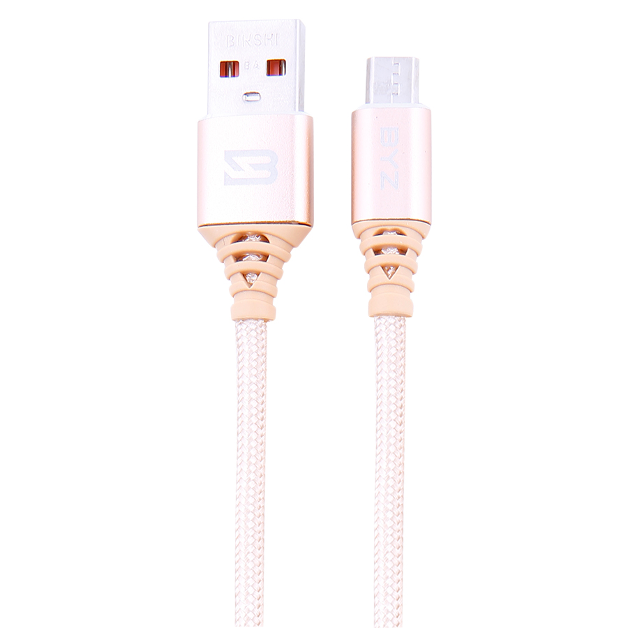 Dây Cáp Bọc Dù Cho Micro USB BYZ BC-090m (3m)