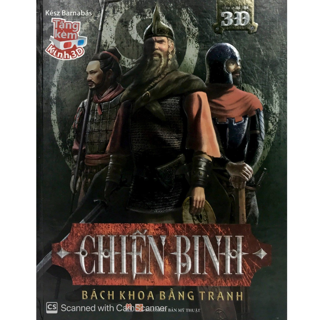 CKC- Sách Huy Hoàng- Combo 2 Cuốn Bách Khoa Bằng Tranh - Chiến Binh (Hình Minh Họa 3D)+Bách Khoa Bằng Tranh - Hiệp Sĩ (Hình Minh Họa 3D)