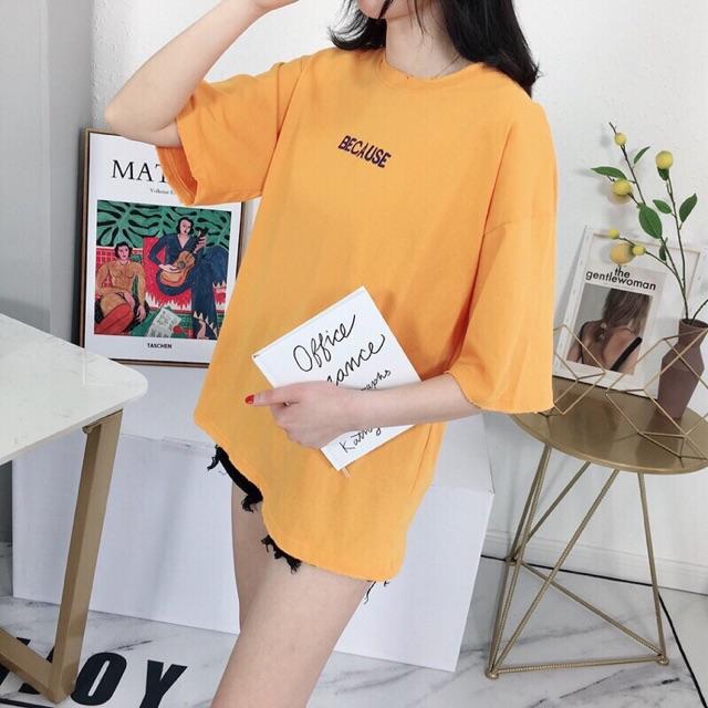 Áo thun tay lỡ form rộng