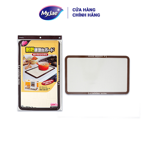 Miếng lót cách nhiệt bằng nhôm 44cm x 26.5cm Nhật Bản lót nồi ly chén bát bàn ăn bếp