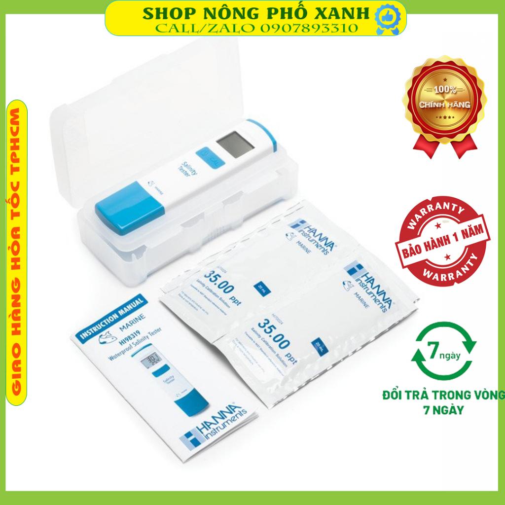 Dung dịch hiệu chỉnh độ mặn 20ml salt 35ppt dùng cho máy đo độ mặn Hanna, máy đo độ mặn từ 0-100ppt