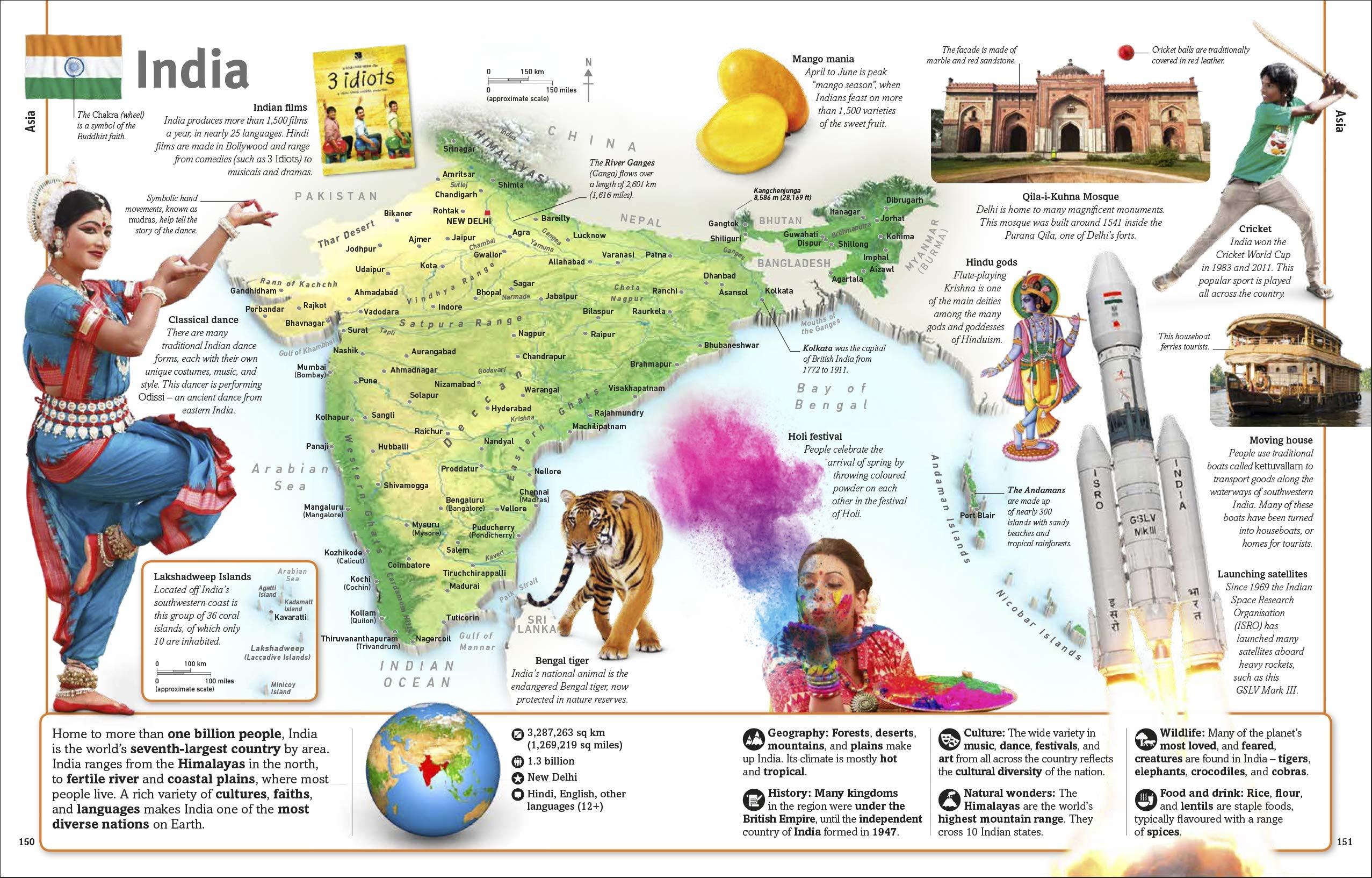 Our World In Pictures: Countries, Cultures, People &amp; Places: A Visual Encyclopedia Of The World