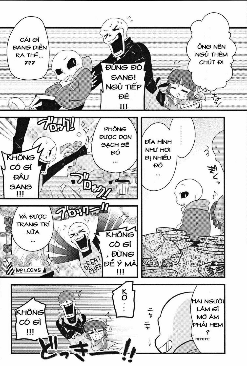 undertale fanbook-nandakanda yappa love desho chapter 1 4