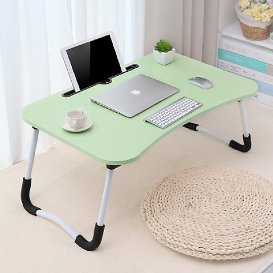 Bàn Học Gấp Gọn Bàn Ngồi Bệt Làm Việc Trên Giường Cho Học Sinh, Sinh Viên - Giao Màu Ngẫu Nhiên