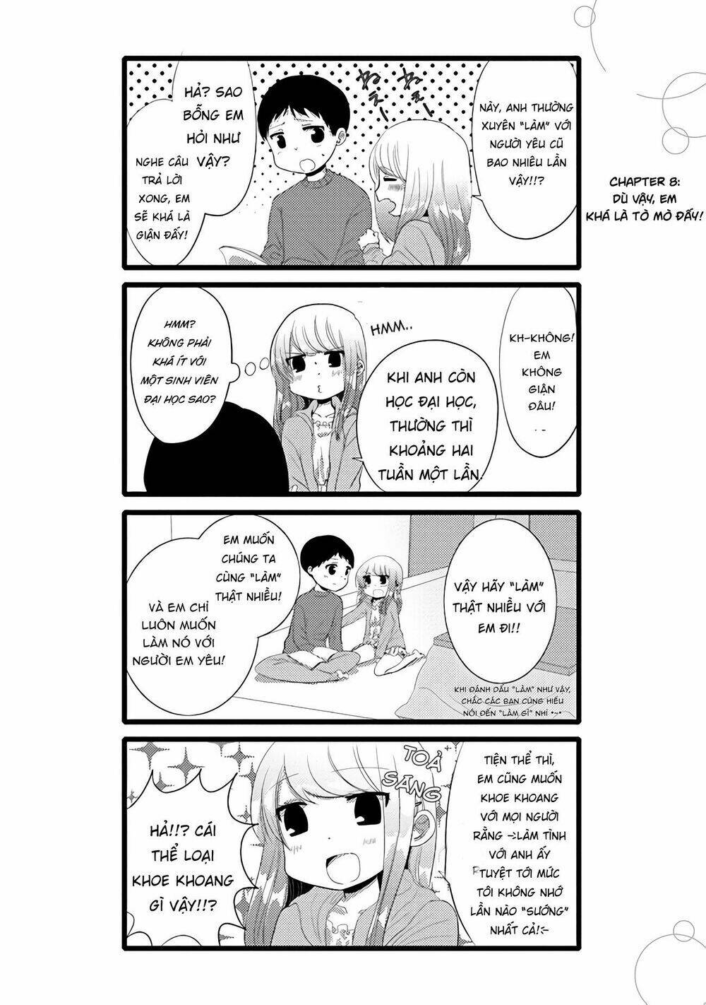 tôi gặp khó khăn với cô bạn gái chapter 8 2