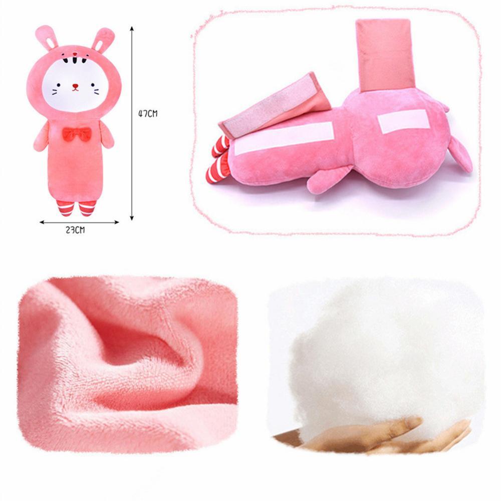 Đai Ghế Ngồi ô tô Bao Vai Đầu Tự Động Hỗ Trợ Gối Cổ Hình Hoạt Hình Dễ Thương Đai An Toàn Cho Trẻ vai Bảo Vệ Gối Đệm