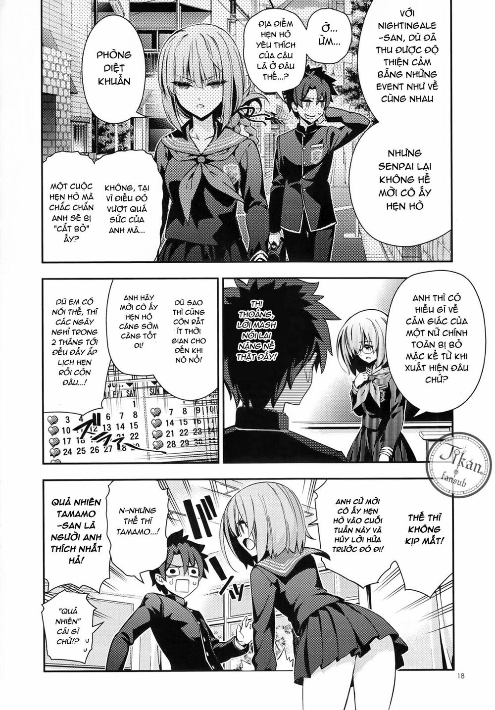 tokimeki chaldea: chaldea rộn ràng chapter 1 17