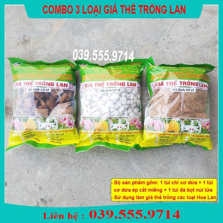 3 LOẠI GIÁ THỂ TRỒNG LAN GỒM