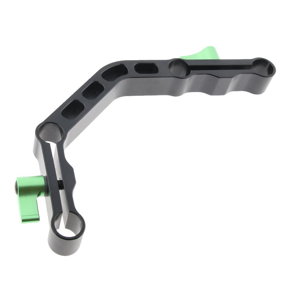 DSLR Rig    Support with 1/4" 3/8" Thread for 15mm  Black