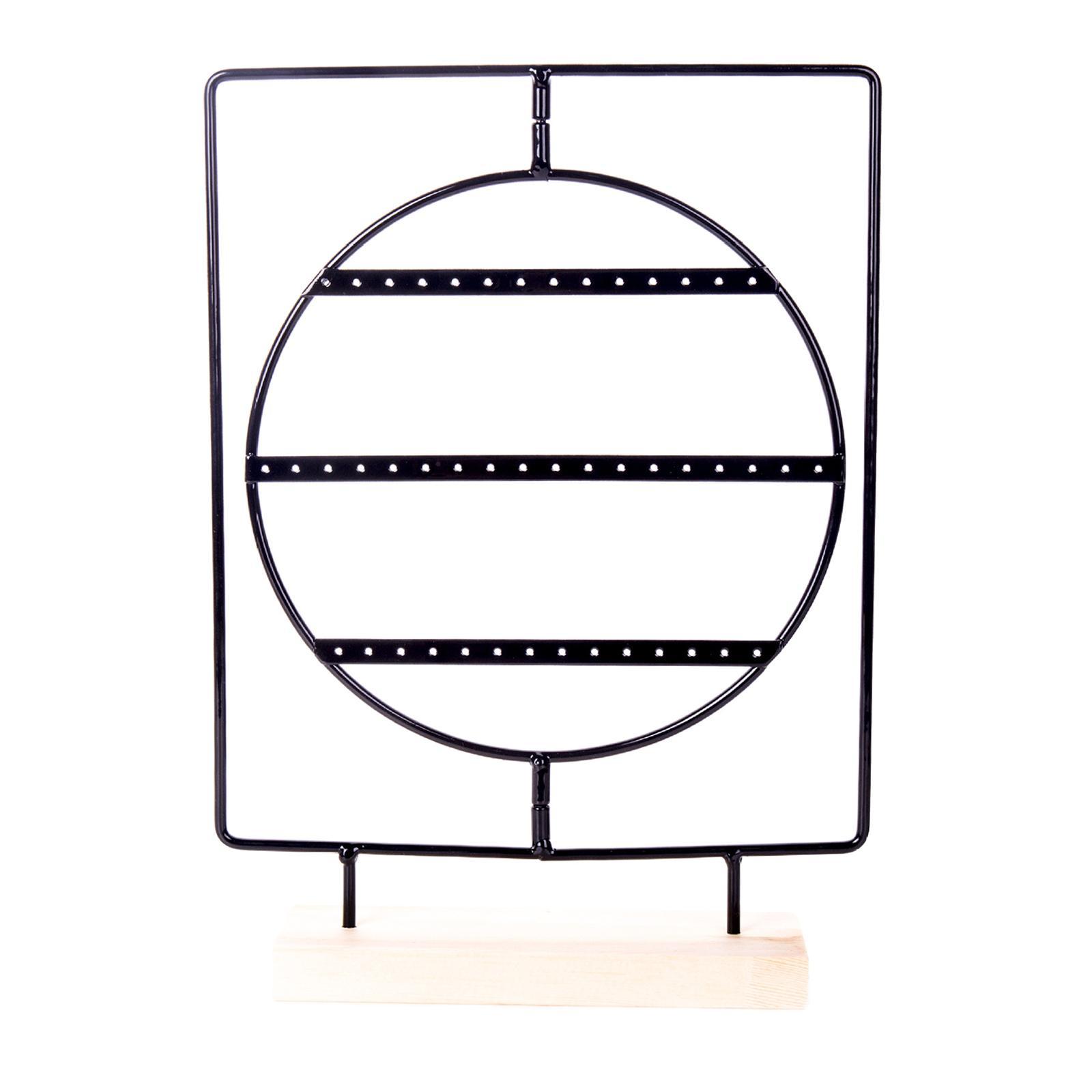 Jewelry Display Stand Earring Holder Organizer Jewelry Storage Rack Tabletop
