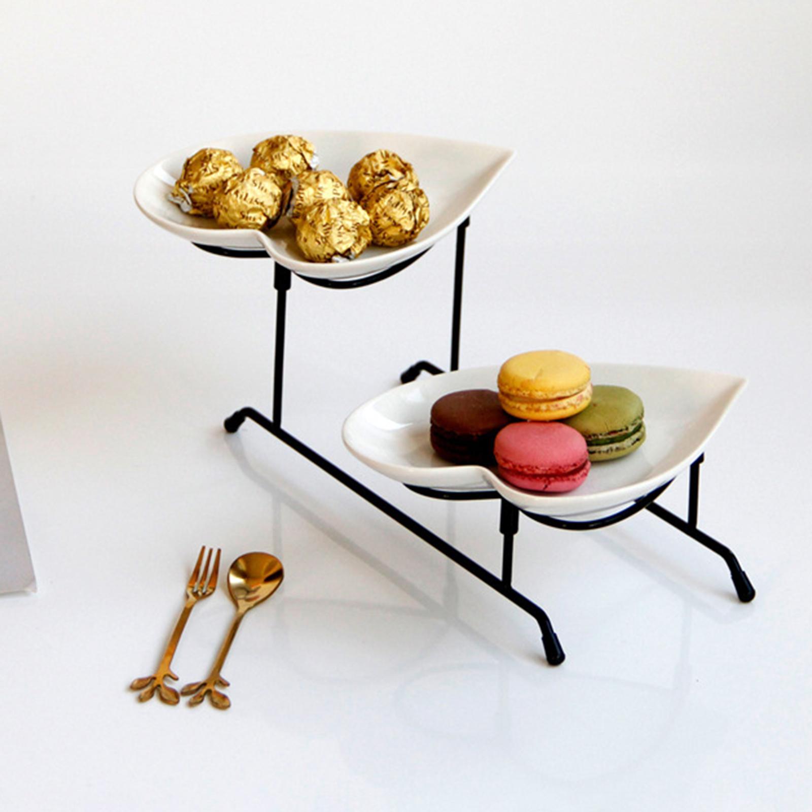 Cupcake Serving Tray Stand Cookie Tray Rack for Dessert Appetizer