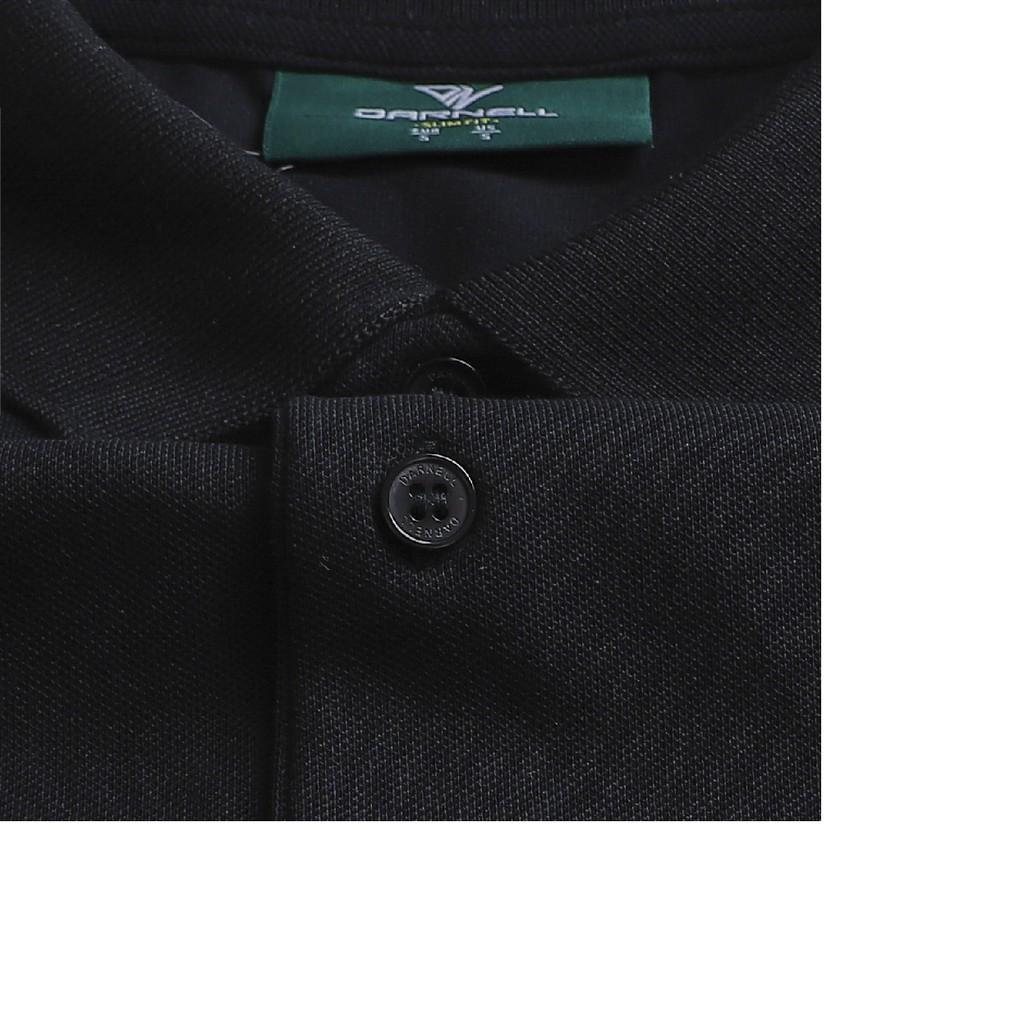 Áo thun polo nam cao cấp họa tiết kẻ pha màu chất cotton mềm mịn thấm hút mồ hôi chính hãng DARNELL DN0029