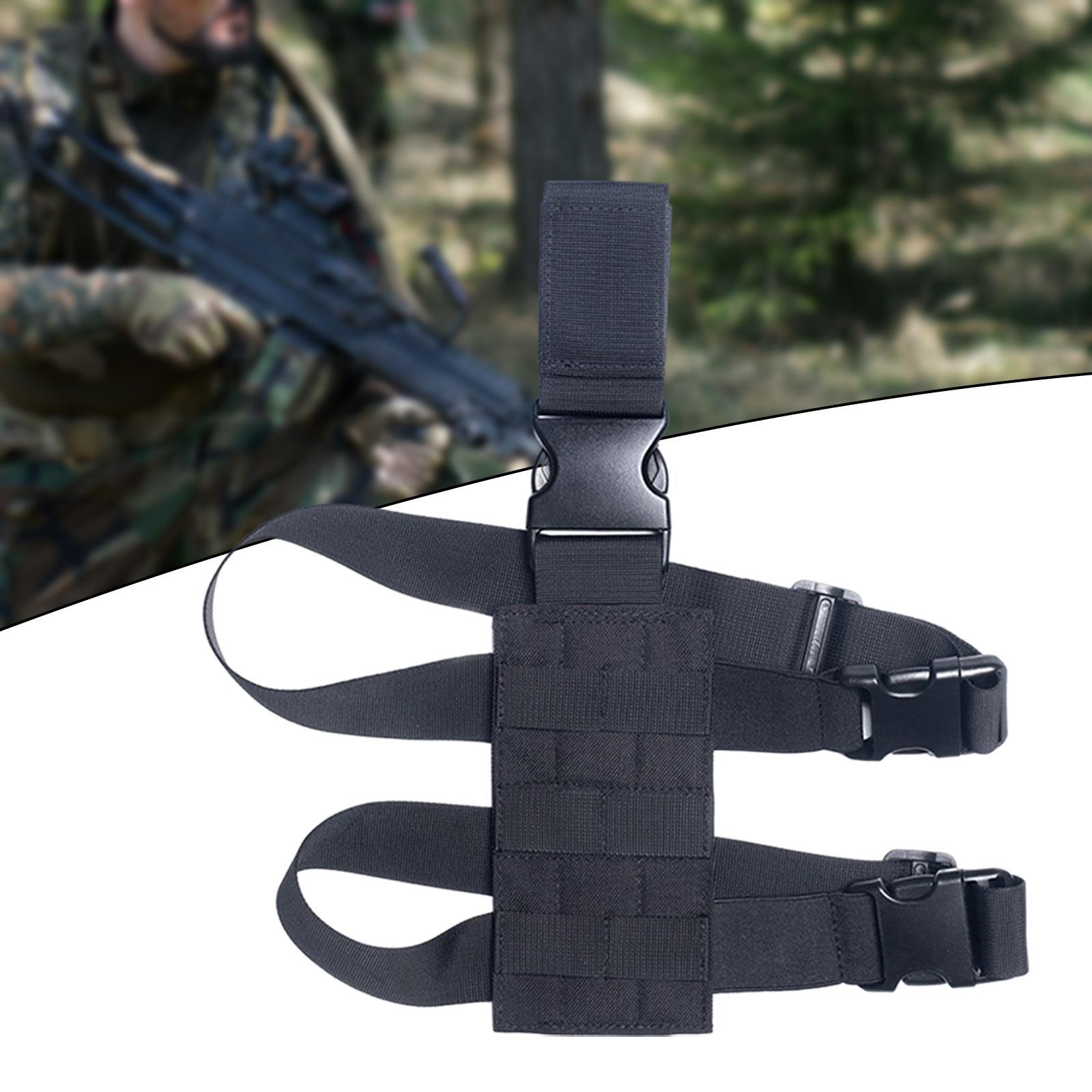 Leg Pouch Panel Portable Casual Nylon for Hiking Camping Cosplay