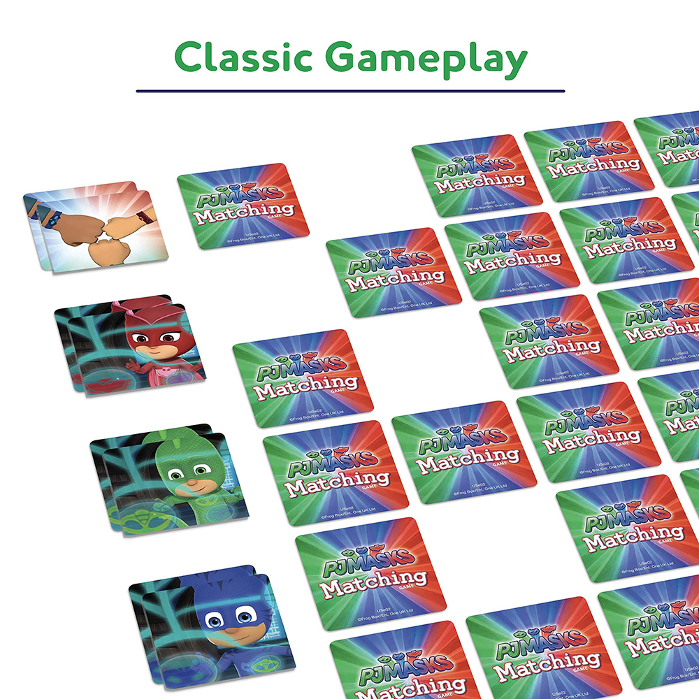 PJ Masks Matching Game Bộ Thẻ Board Game Pj Masks Trò Chơi Độc Đáo Sáng Tạo