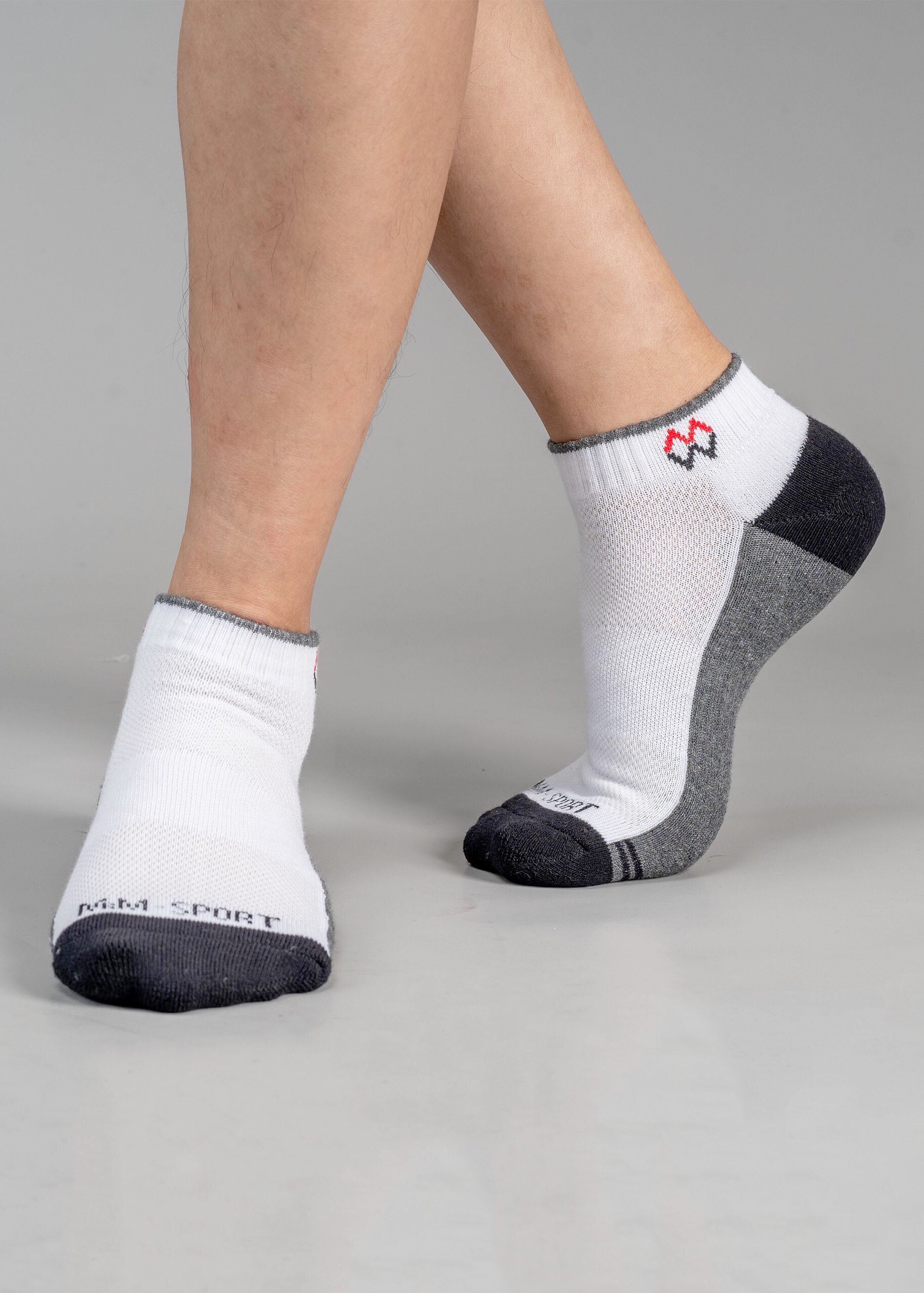 Combo 5 Đôi Tất Vớ Thể Thao, Vớ Đá Banh, Vớ Chạy Bộ Cổ Ngắn, Sợi Cotton Cao Cấp Chống Hôi Chân, Chống Phồng Rộp Chân, Chống Trượt Co Giãn 4 Chiều Mrm Manlywear - MM