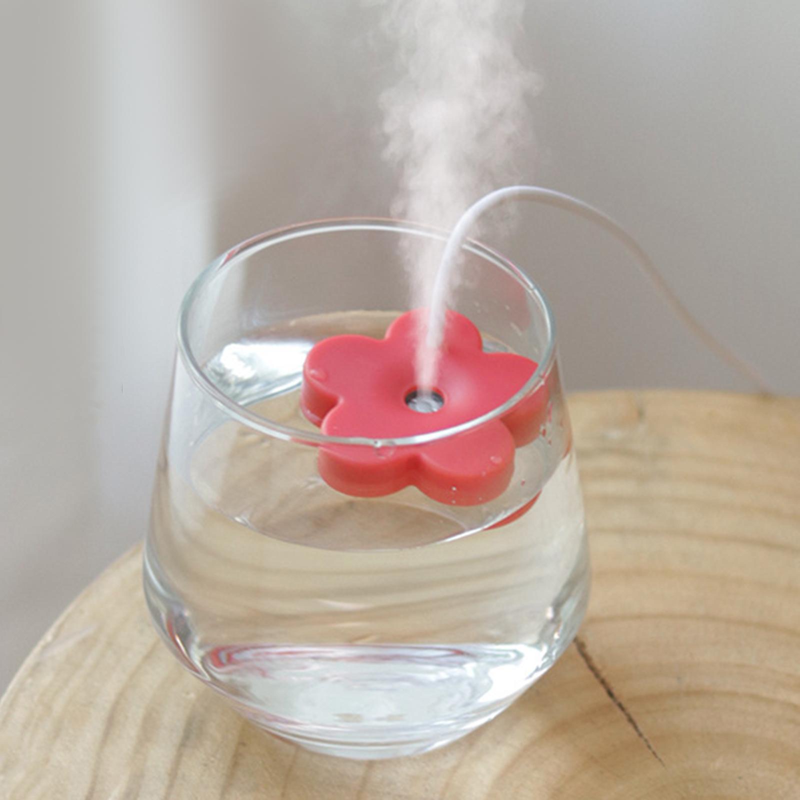 Mini Air Humidifier USB Whisper Diffuser Home Bedroom Essential Oil