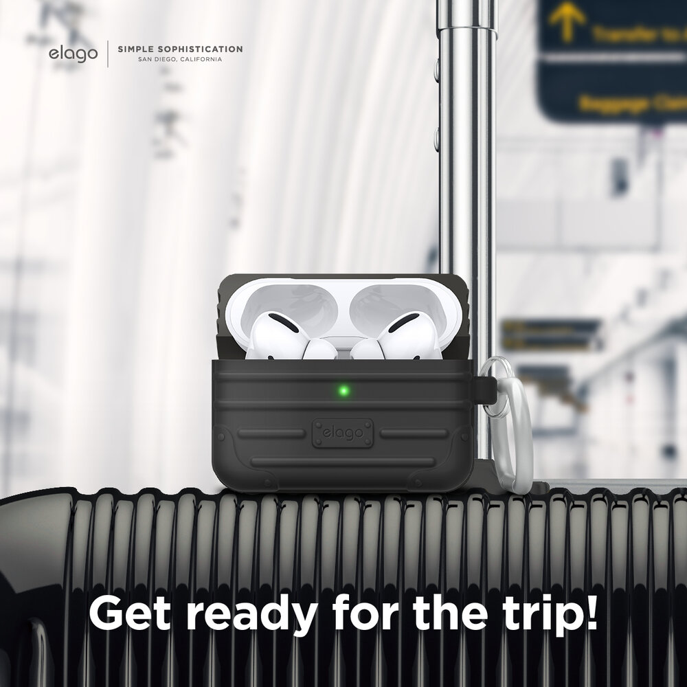 Ốp Elago Suit Case cho AirPods Pro  - Hàng chính hãng