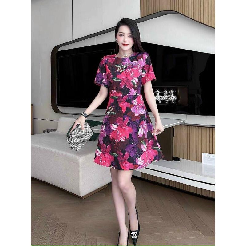 ĐẦM LỤA HOA CAO CẤP