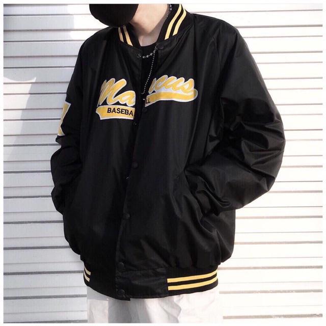 Áo khoác bomber unisex form rộng MC phong cách ulzzang Wind