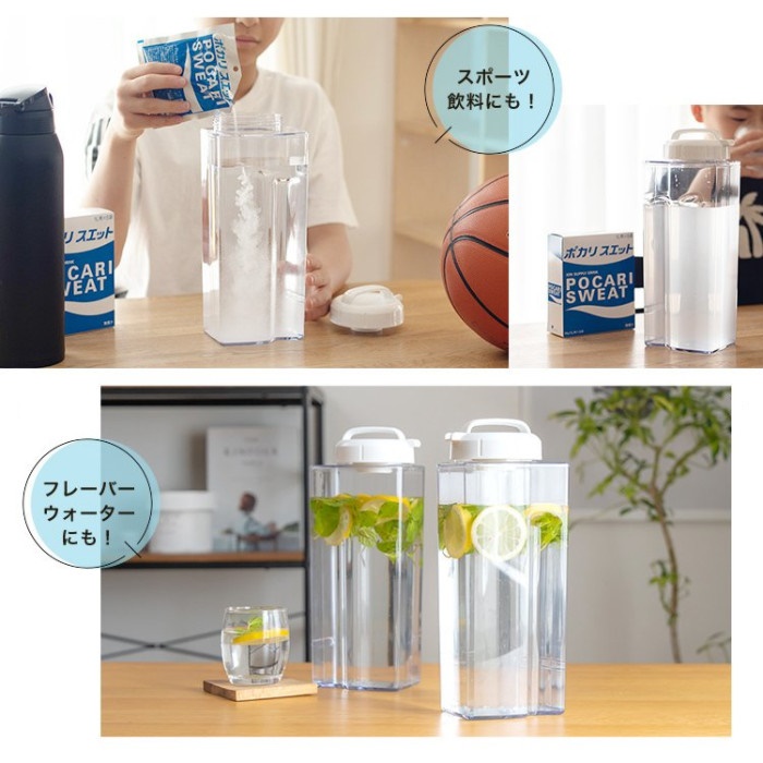 Bình đựng nước có nắp khóa xoáy vặn Asvel Drink Vio với thiết kế tinh tế, hiện đại cùng gam màu trang nhã - nội địa Nhật Bản
