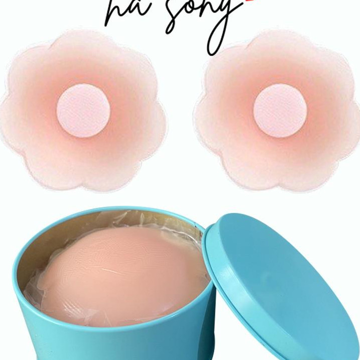 Hộp dán ngực silicon siêu mỏng 5 cặp PK111