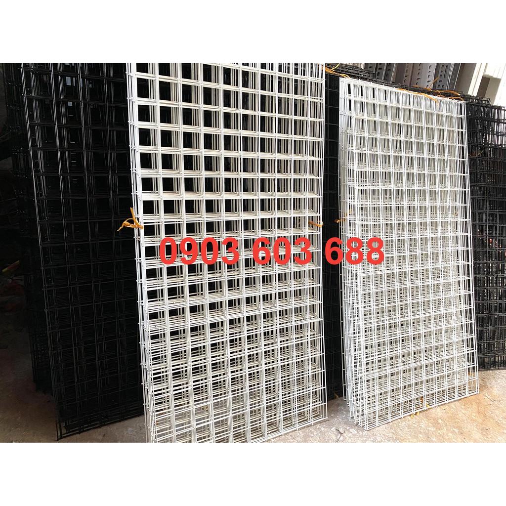 5 tấm lưới sắt treo đồ sơn tĩnh điện 50x100cm