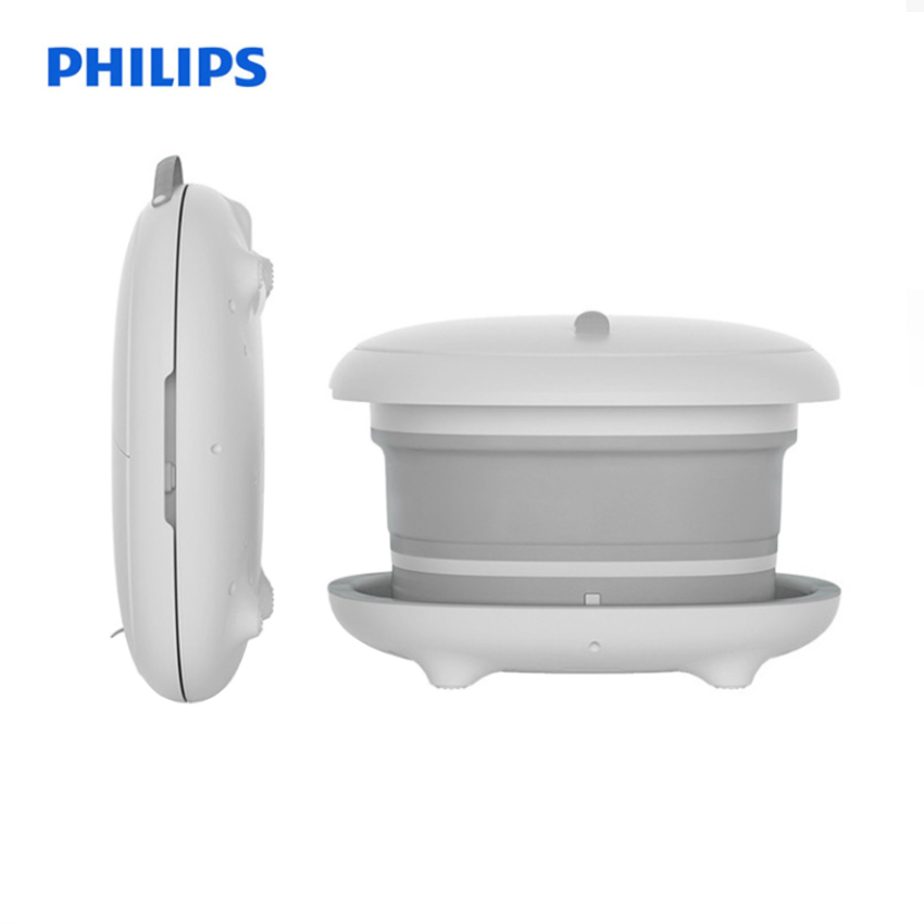 Bồn ngâm kiêm máy massage chân tự động. Thương hiệu Philips Hà Lan cao cấp PPM3101F